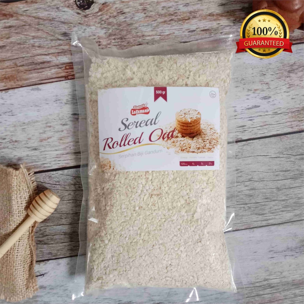

Sereal Instant Quick Oat Bahan Oatmeal Sarapan Pagi bagus untuk diet 500gr