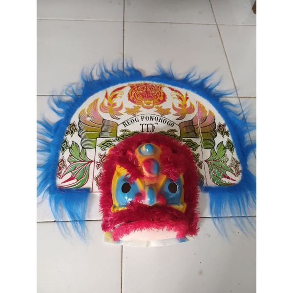 Topeng Reog Barongsai Spon Anak Mainan