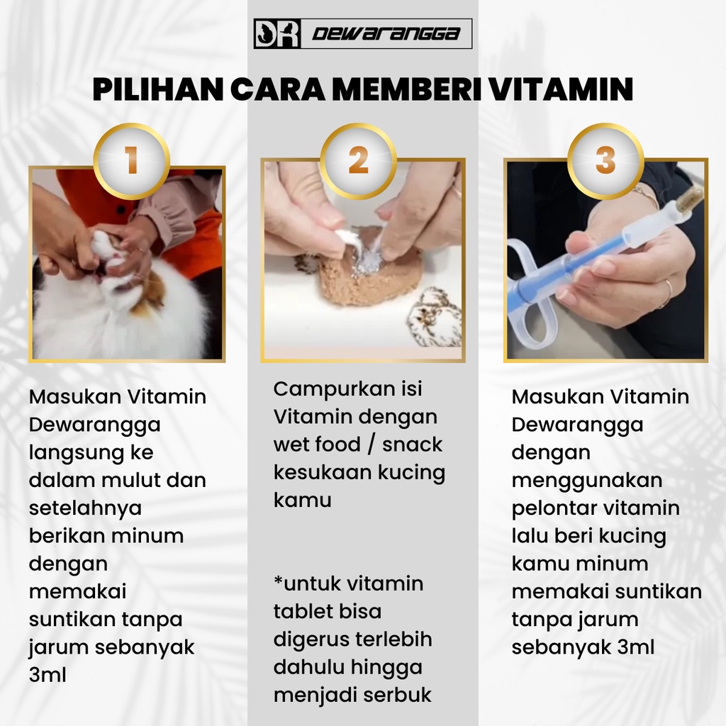 Govis Vitamin Kucing Guardian Herbs Dewarangga - Antibiotik Alami Kucing - Anti Biotik Alami Kucing - Obat Ginjal Kucing - Vitamin Tulang Kucing - Obat Tulang Kucing