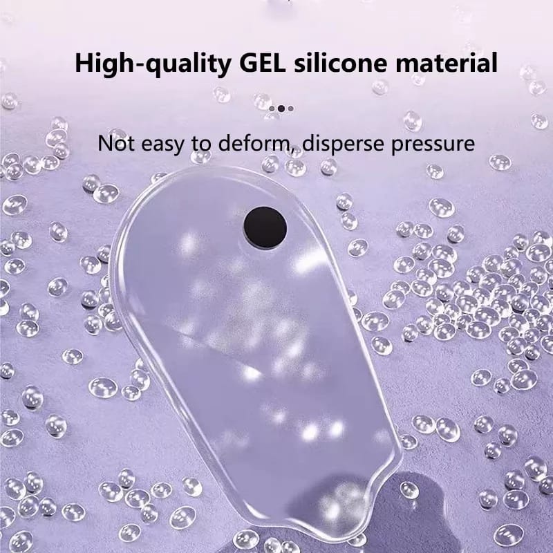 INSOLE GEL SILIKON KAKI O/X OX TATAKAN SEPATU GEL PRIA WANITA SOL SEPATU