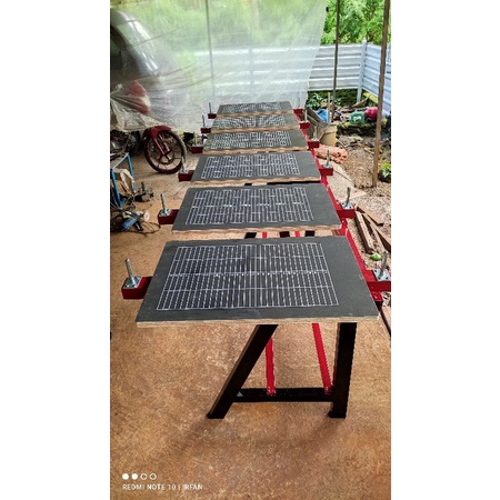 Meja sablon isi 5 papan