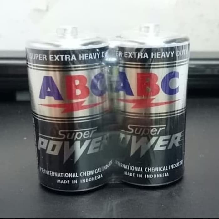 Baterai/Batre/Battery ABC Super Power R14/C (isi 1 pcs)