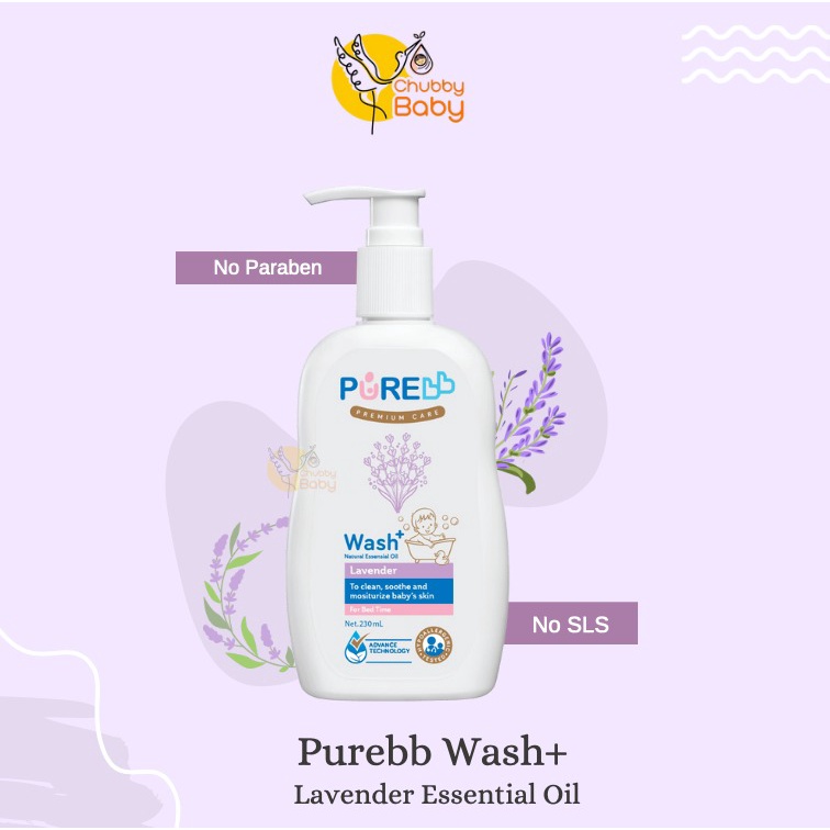 Pure BB Wash Lavender Oil 230ml