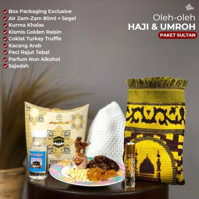 

Paket Oleh-Oleh Haji dan Umroh - HARGA HEMAT - min 25