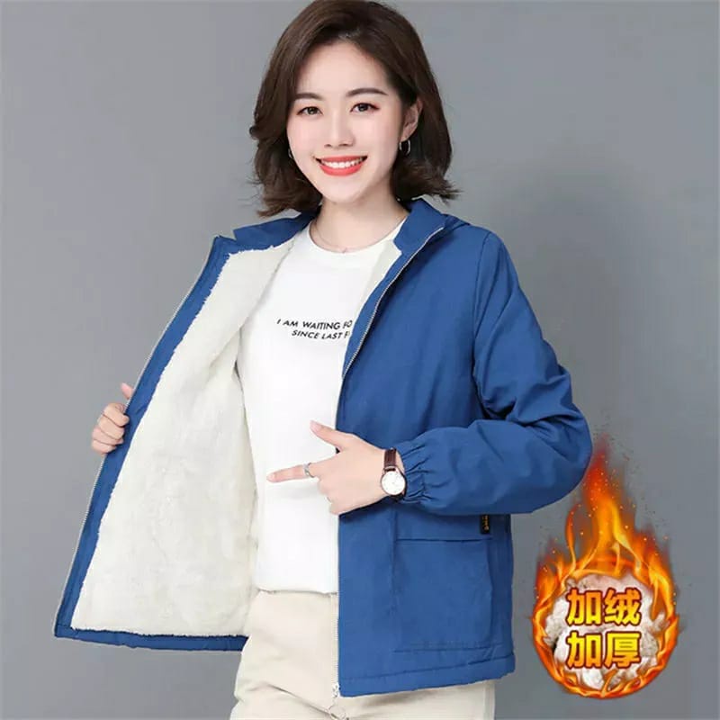 JAKET BULU WANITA / CEWE PEREMPUAN PUNY STAYLE MUSIM DINGIN