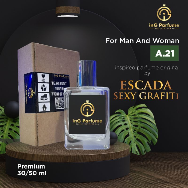 inG_PARFUM A.21 "Escada SEXY Grafiti" PARFUME PREMIUM PRIA WANITA TAHAN LAMA |+50ml