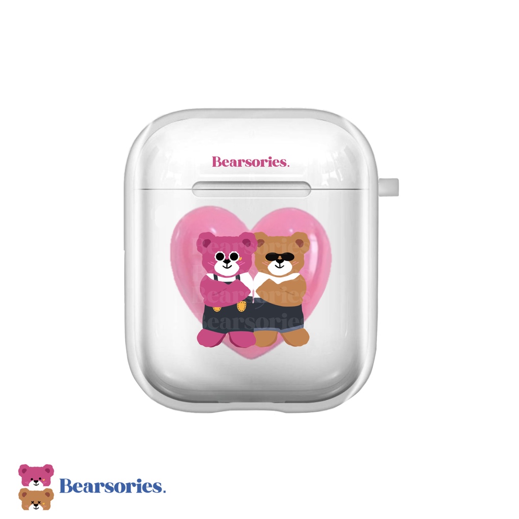 Airpods Case 1/2/3/Pro Bearie Zeezie and Jodie Love