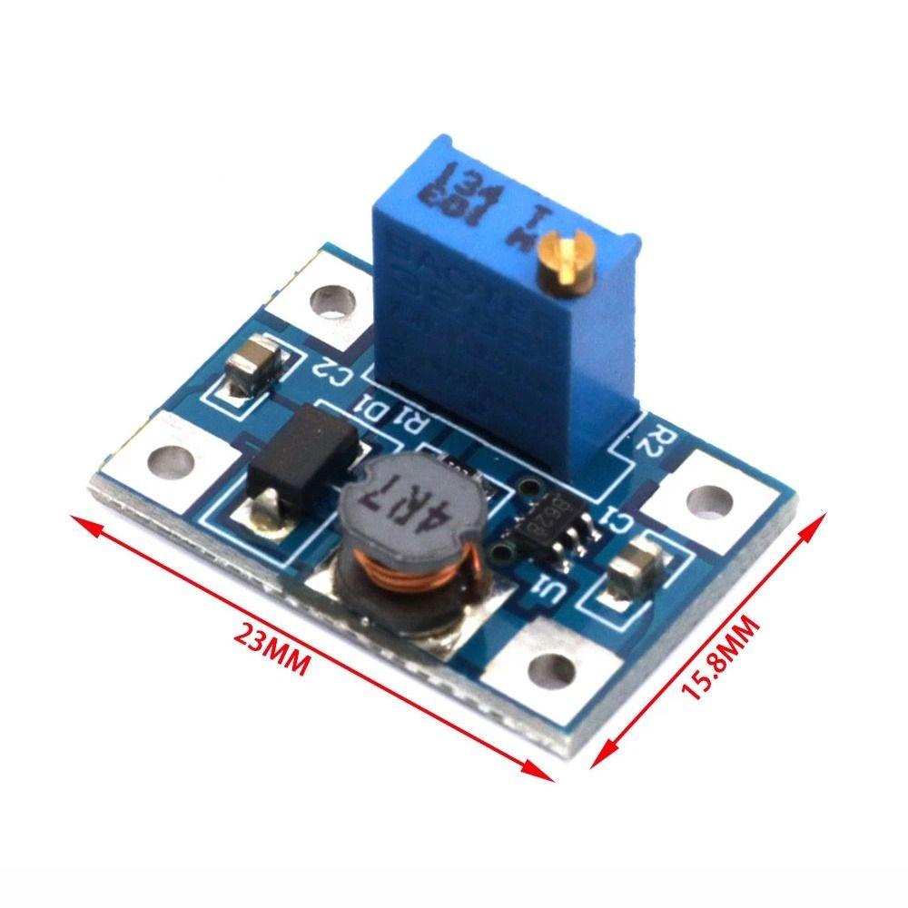 Augustina Modul Step-Up Untuk DIY Kit SX1308 Motherboard Power Booster Step Up Module Converter Modul Booster Modul Penambah Daya