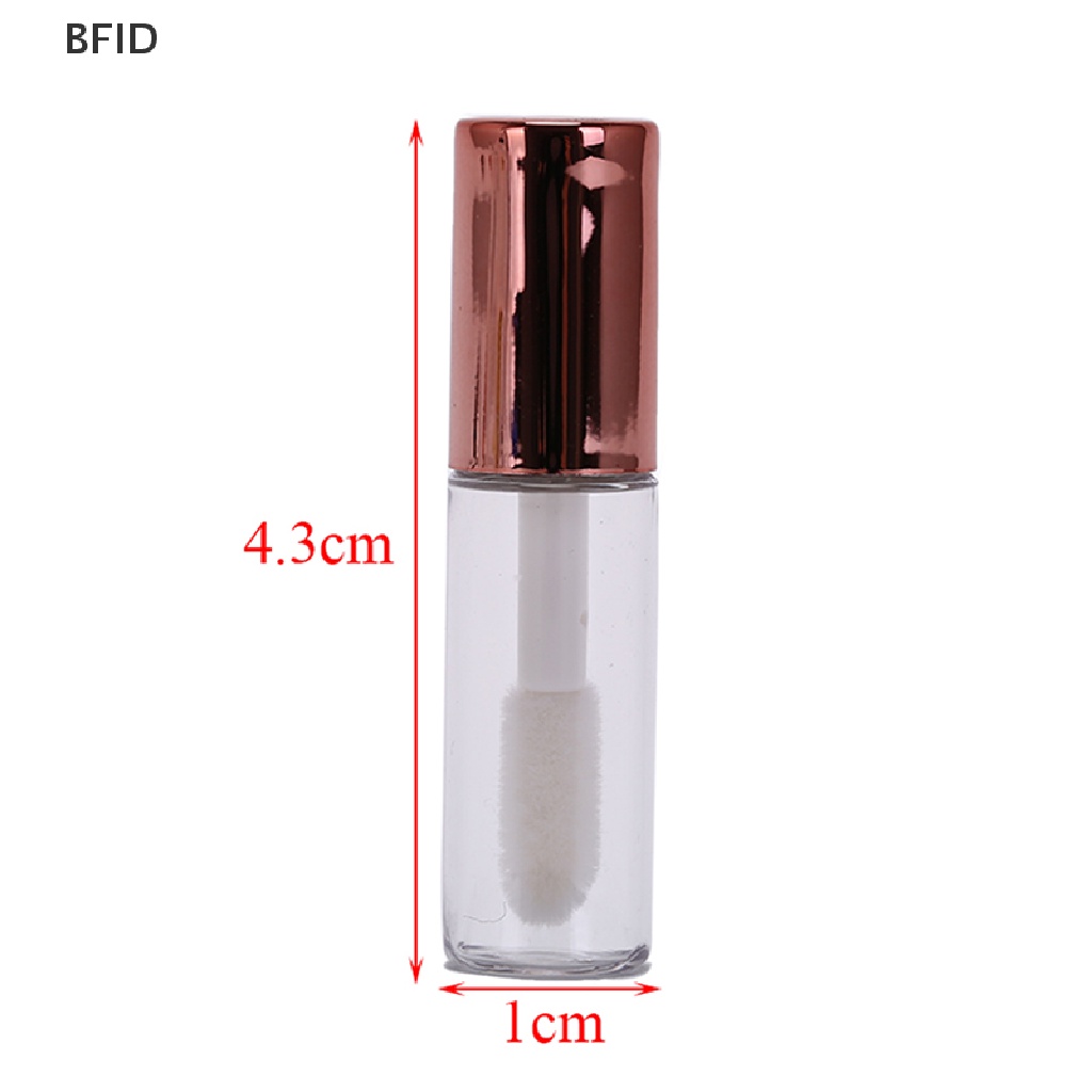 [BFID] 10pcs 1.2ml Tabung lip gloss Kosong lip balm tube Wadah Kosmetik Bibir [ID]