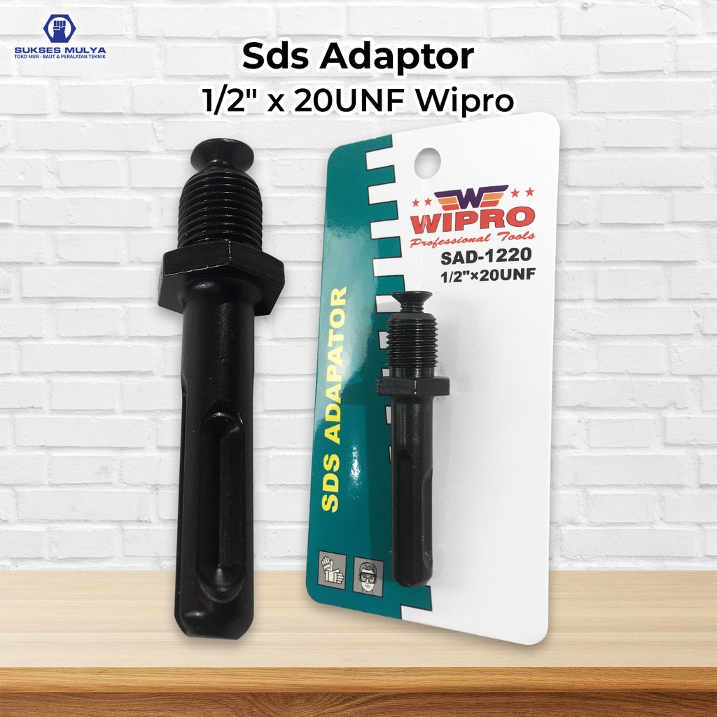 Adaptor Sambungan Kepala Bor Beton SDS Wipro / SDS Adaptor Wipro