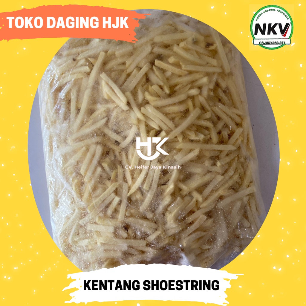 

Kentang Shoestring Kemasan 1KG