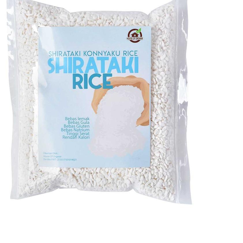 

♫ Shirataki Konnyaku Rice / Beras shirataki 500 Gr ☂