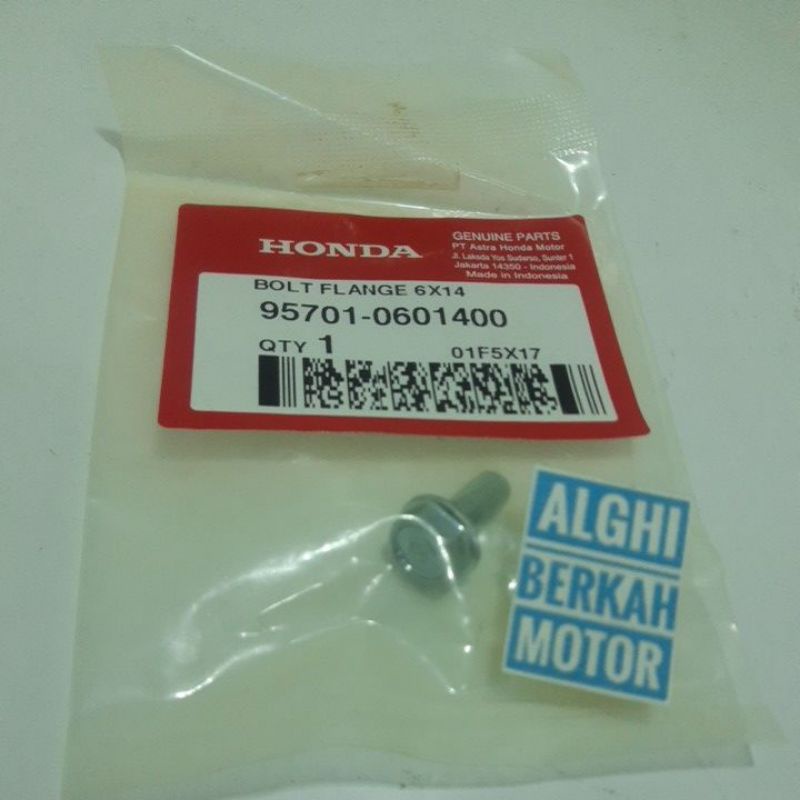 Bolt Flange 6x14 Baut 10 CBR PCX Scoopy Vario 95701-0601400