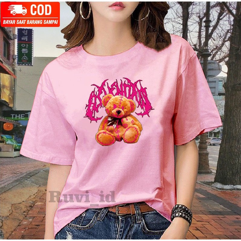 Ruvi_id-KAOS DISTRO / BELI 3 GRATIS HEADSET EXTRA BAS / KAOS BERUANG KEKINIAN / KAOS WANITA / KAOS PRIA / KAOS WANITA KOREAN STYLE / KAOS IMPORT / KAOS OBLONG / BLUS / T-SHIRT / ATASAN KEKINIAN / KAOS TERLARIS / KAOS KATUN / KAOS OVERSIZE / KAOS MURAH