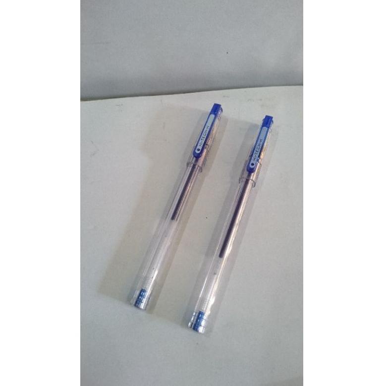 [COD] EA58EA58 polpen makna hi tech h biru dan hitam 0.28 kenko gel pen 92
