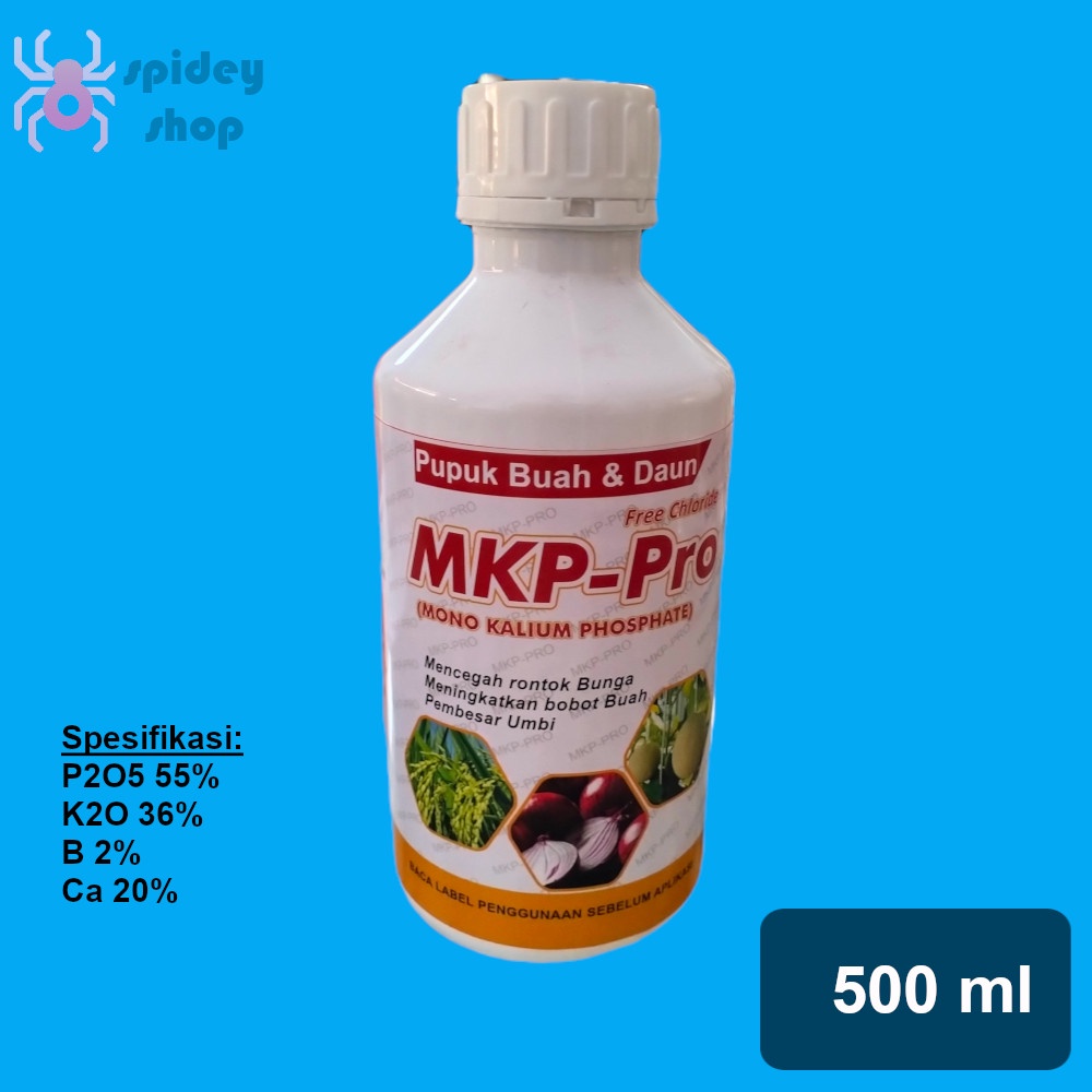 Pupuk MKP Pro 500 ml Pupuk MKP Cair Penambah Bobot Padi