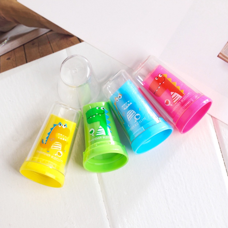 

Rautan Pensil Motif Dinosaur Peraut Pencil Sharpener Import COD 752