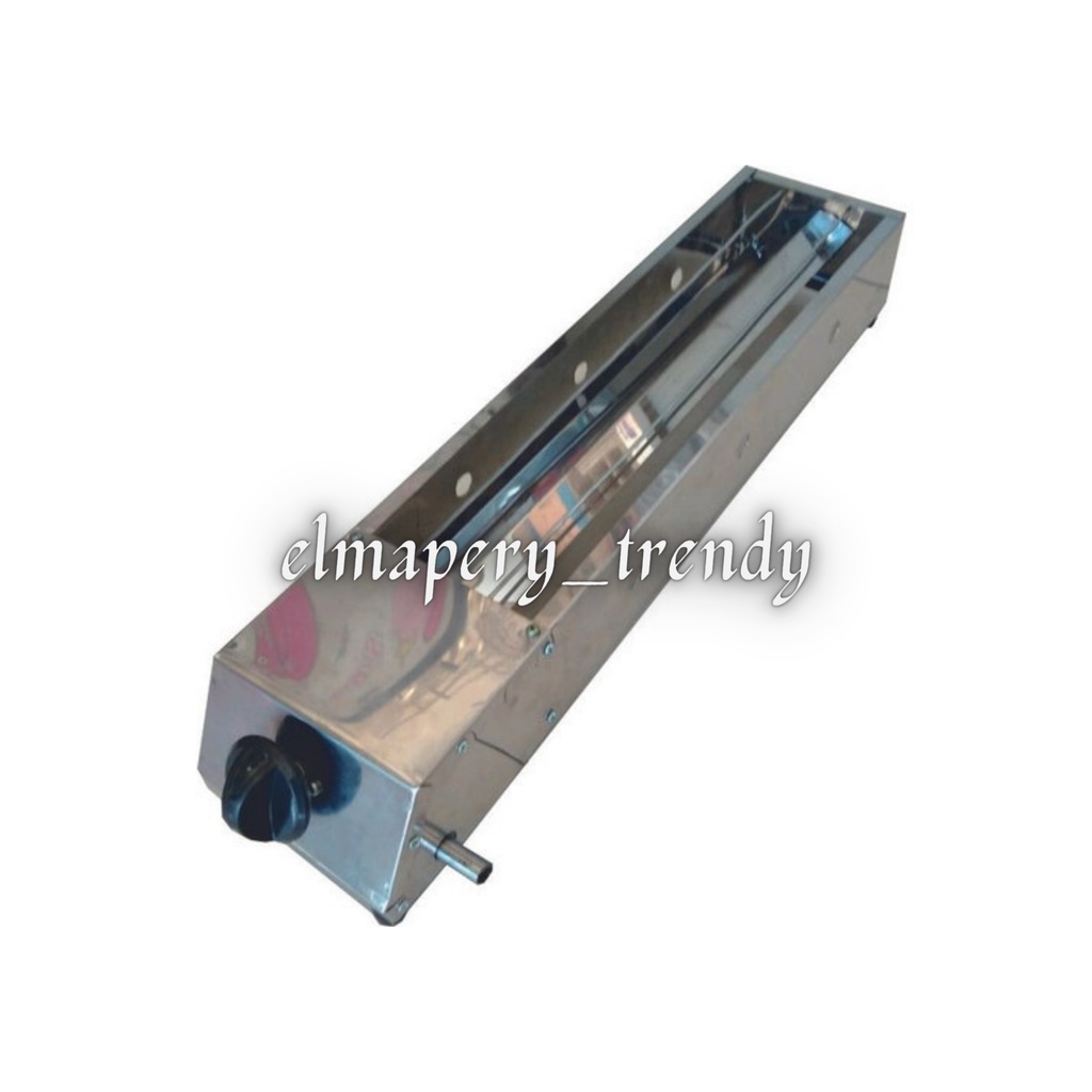 HARGA MURAH BARANG BAGUS Panggangan Sate Gas / Bakaran Sate Gas / Griller 40Cm Stainless