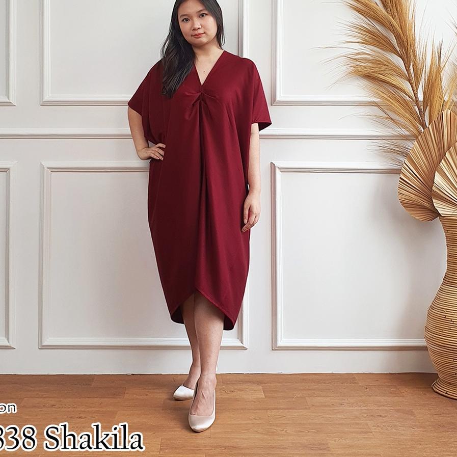 Star Seller MISSOL kaftan batik semi sutra premium dress wanita formal dress kondangan 3838 D3838