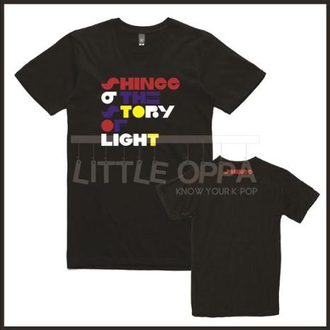 PRODUK- KAOS T-SHIRT KPOP SHINEE THE STORY OF LIGHT .