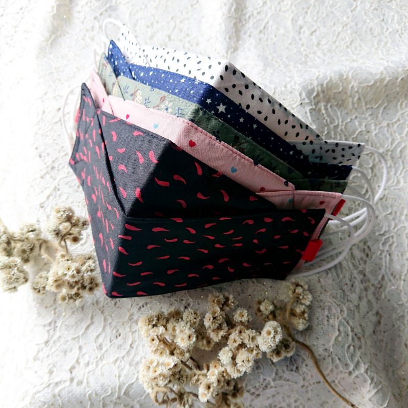 Masker kain 3D Masker kain 3 ply Masker kain 3D mask