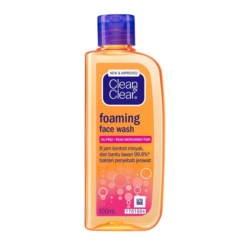 galerybeautysemarang Clean and Clear Foaming Facial Wash 100ml