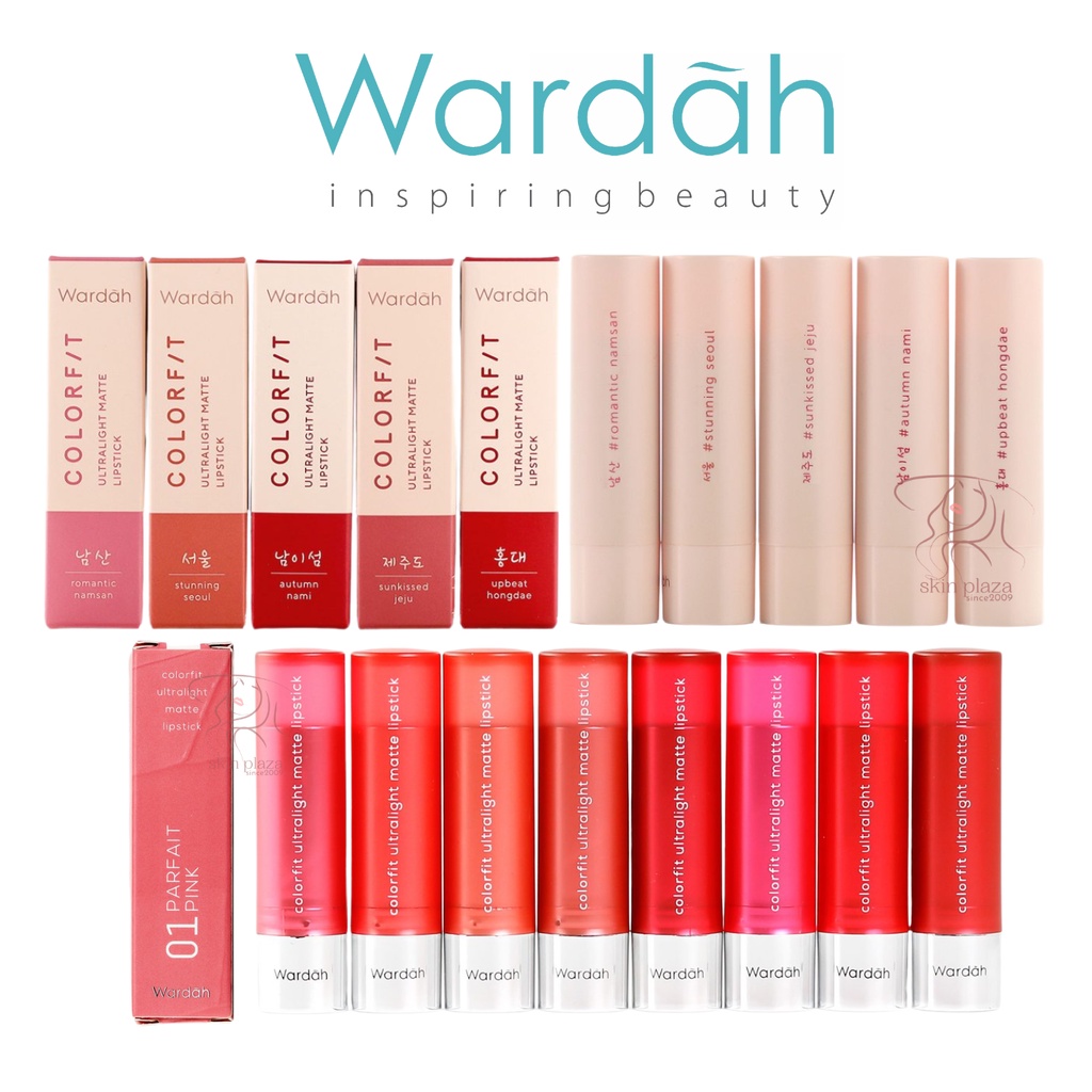 Wardah Colorfit Ultralight Matte Lipstick Lipstik