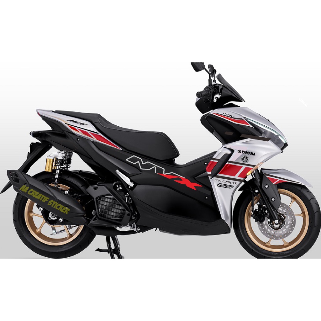 STIKER CUTING AEROX NVX 155 MINIMALIS livery anniversary CUTTING STICKER lis polet