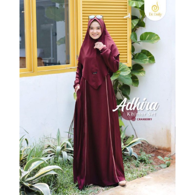 Ready stok adhira dress only by de daily