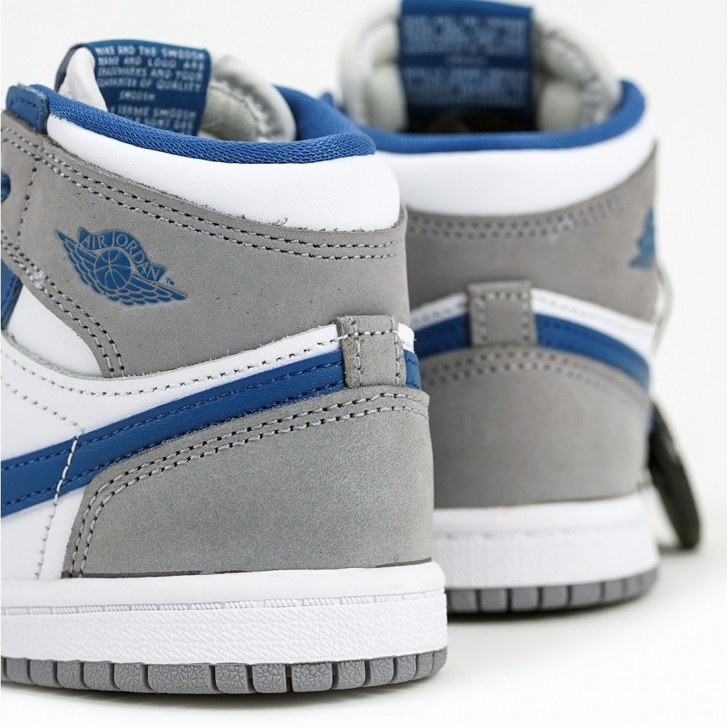 &quot; Baby &amp; Kids &quot; Jordan 1 High Cement True Blue TD / PS