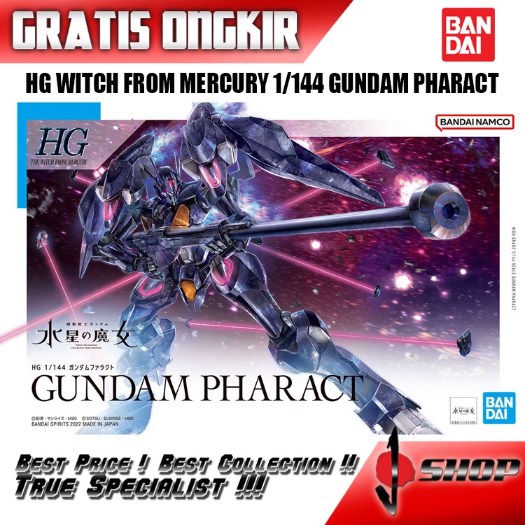 Image of HG 1/144 WITCH FROM MERCURY - GUNDAM PHARACT #0