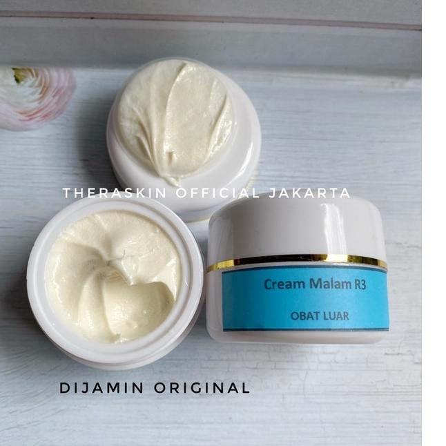id1h1Gv Cream malam R3 original || cream malam glowing apotek sehat jelita
