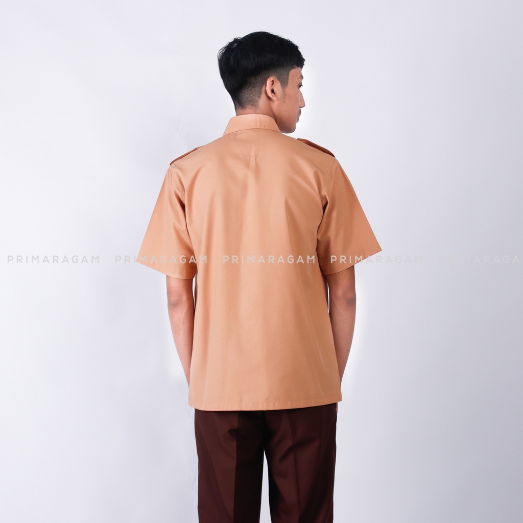 Primaragam Baju Seragam Pramuka Sma Laki Laki Pendek Penegak Smp Smk Penggalang Pria