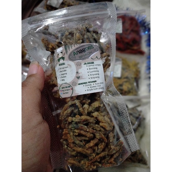 

Kripik kulit pisang, 50gr, 100gr, 250gr, 1kg harga Rp5.000/50gr