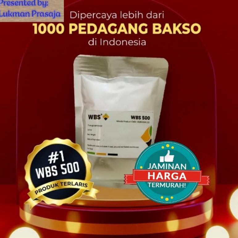 

6MQ [100gr] WBS 500 / Bikin Kress / Perenyah Bakso Terbaik 70s0m