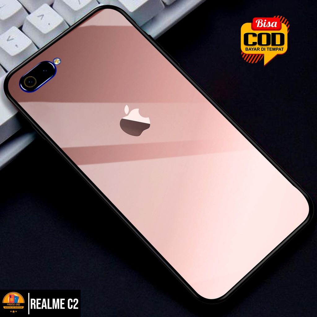 Case REALME C2 - Casing REALME C2 Terbaru 2022 MIRACLE CASE [ BERENDED ] Silikon REALME C2 -  Case H