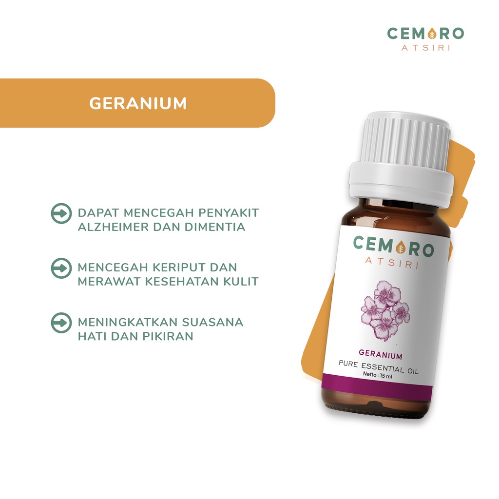 Geranium 15 ML by CEMORO ATSIRI