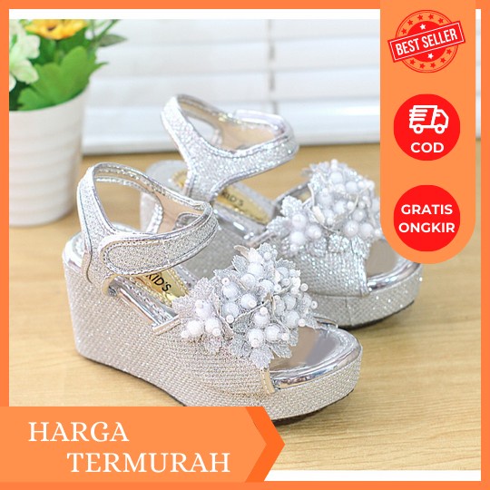 Hels Anak Perempuan 12 Tahun Cod Pentas Hells Sendal Heals Hak Tinggi Sandal Heels Anak Perempuan Se
