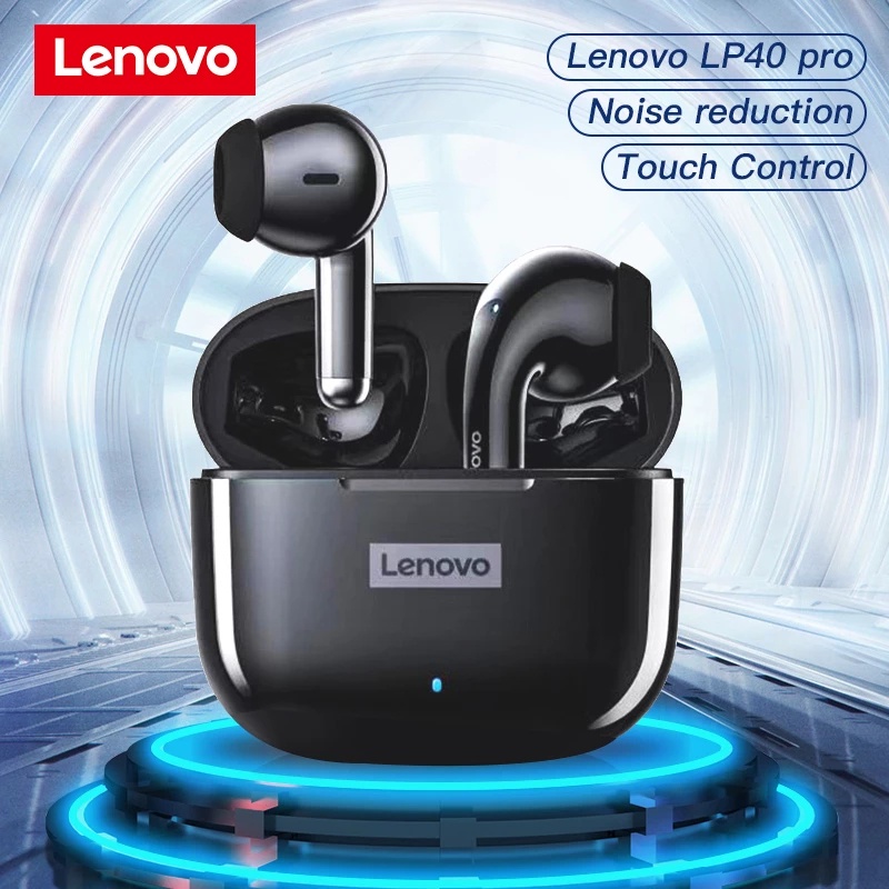 Original Lenovo LP40Pro Bluetooth Earphone Wireless Earbuds Bluetooth 5.0 Sports Headset LenovoLP40