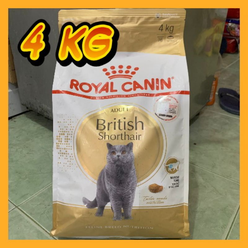 Royal Canin British Short hair Adult 4kg - Promo Price