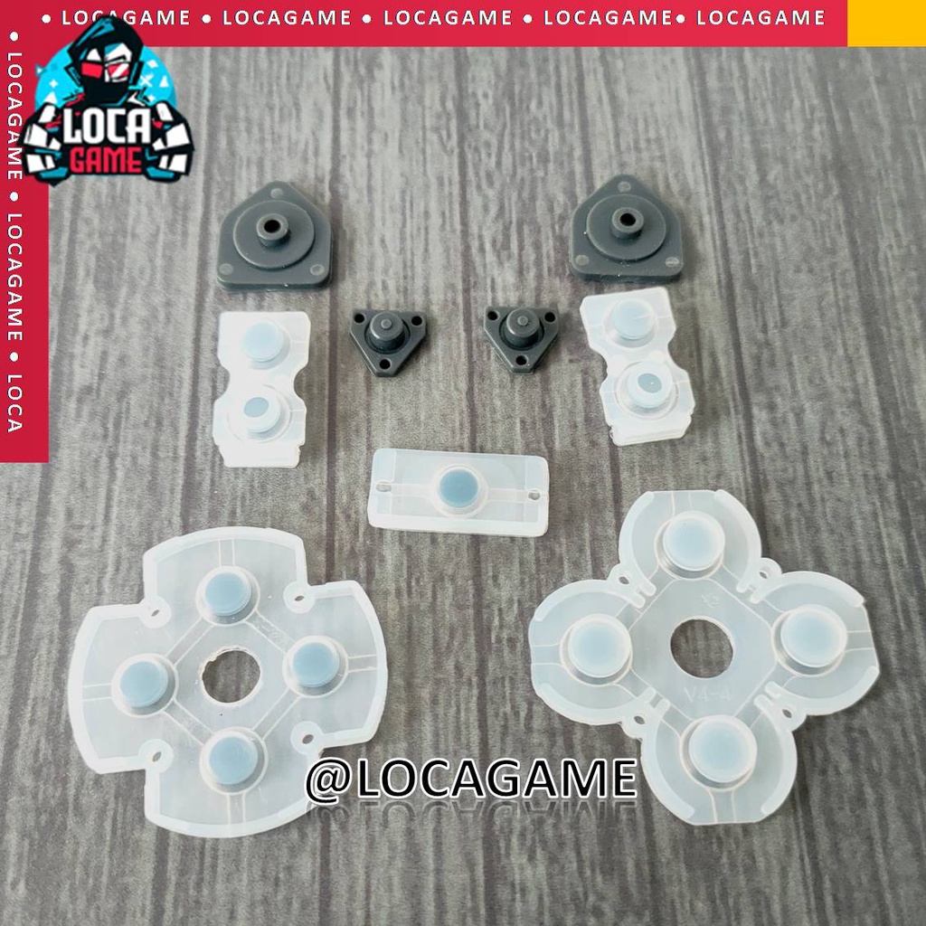 KARET STIK PS4 OLD/FAT JDS-001 JDS-010 | TOMBOL STICK ECER SET