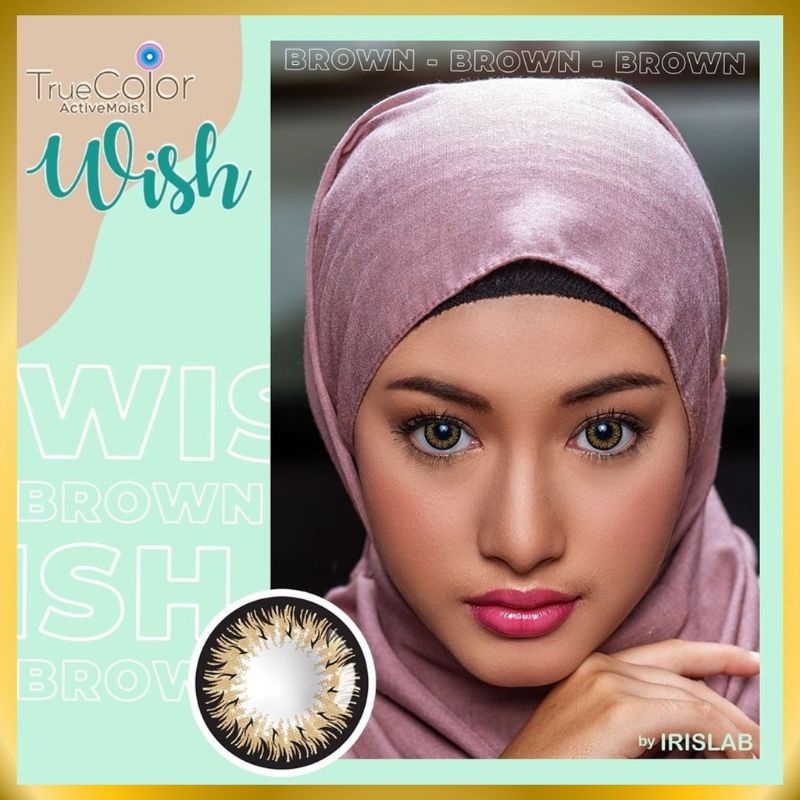 SOFTLENS TRUE COLOR WISH BY IRISLAB DIA 16 MM