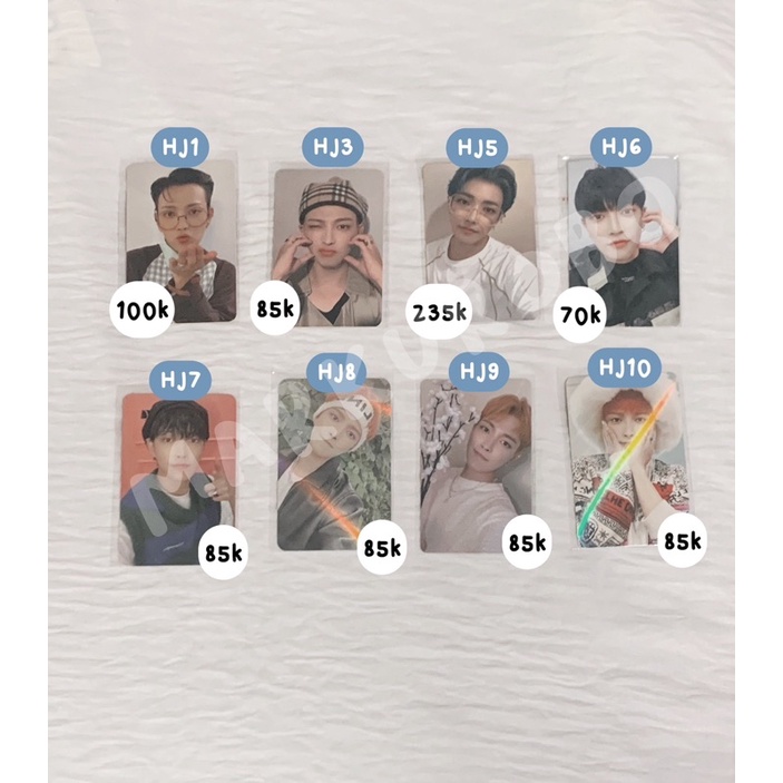 ateez hongjoong mingi photocard pc