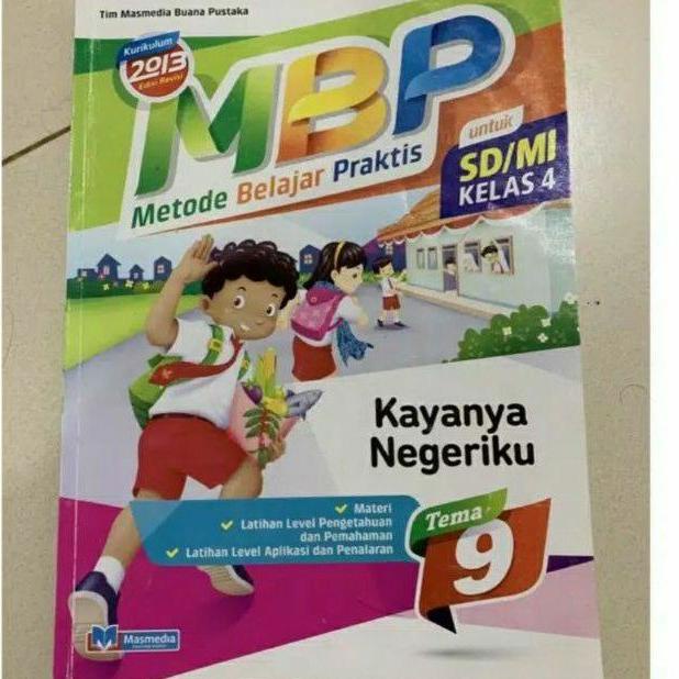 Buku MBP SD/MI kelas 4 Tema 1-9 Masmedia –ARE.10Ja23ᵟ