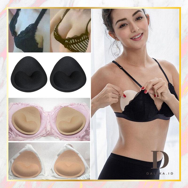 Bra Pad Push Up Bra Busa 2 Pcs / Sepasang Tambahan Busa Removeable Sponge Cup Wanita