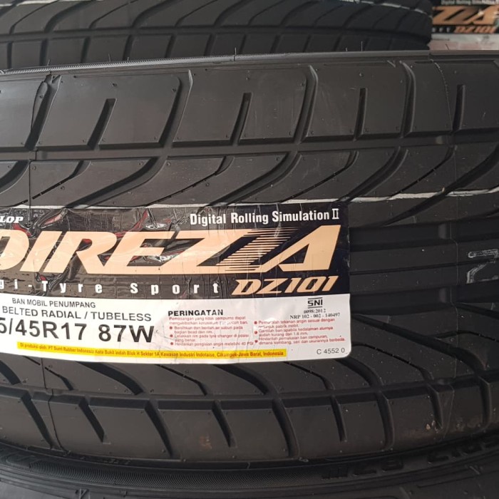 [PROMO] ban mobil dunlop 215 45 17 direzza