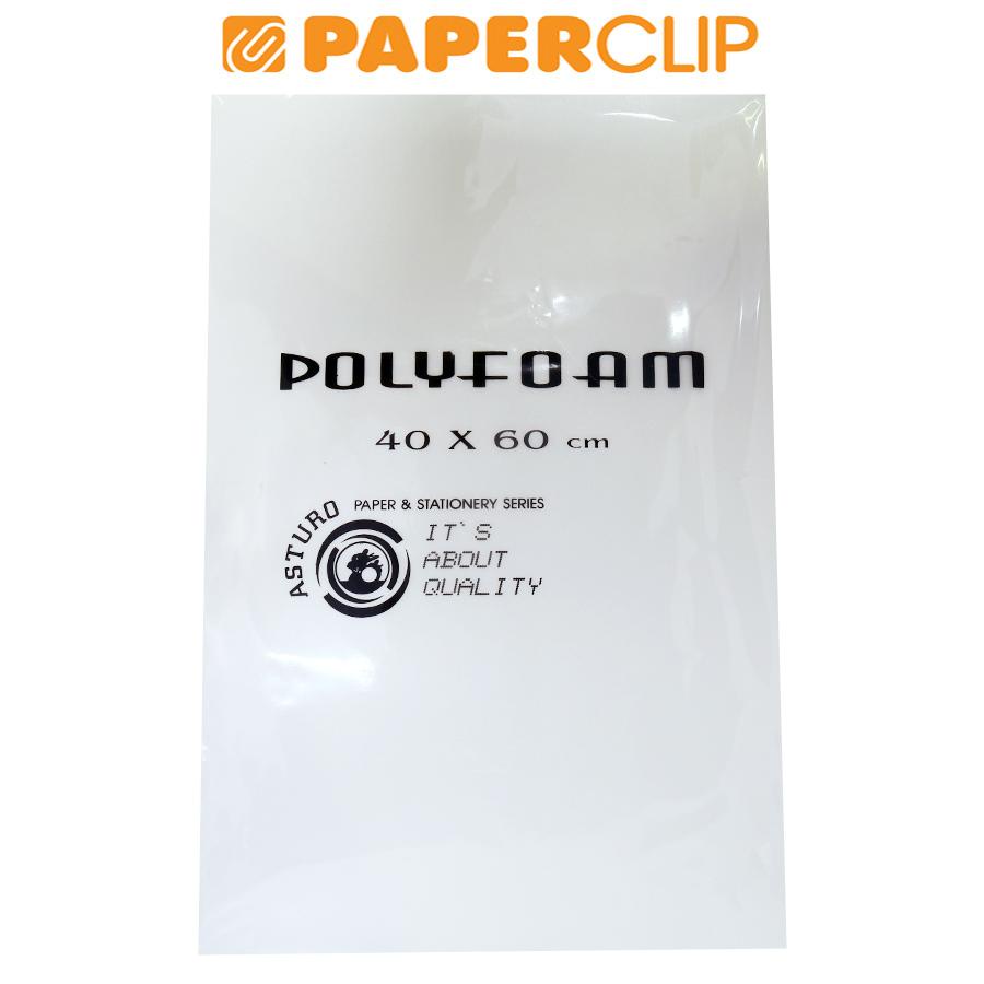 

POLYFOAM ASTURO 40X60 WHITE
