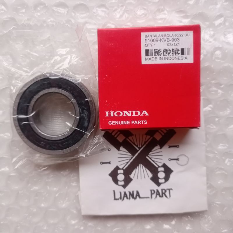 Bearing Bering Lahar Laher 60/22 As Roda Belakang Vario 110 Beat Scoopy Spacy Karbu FI