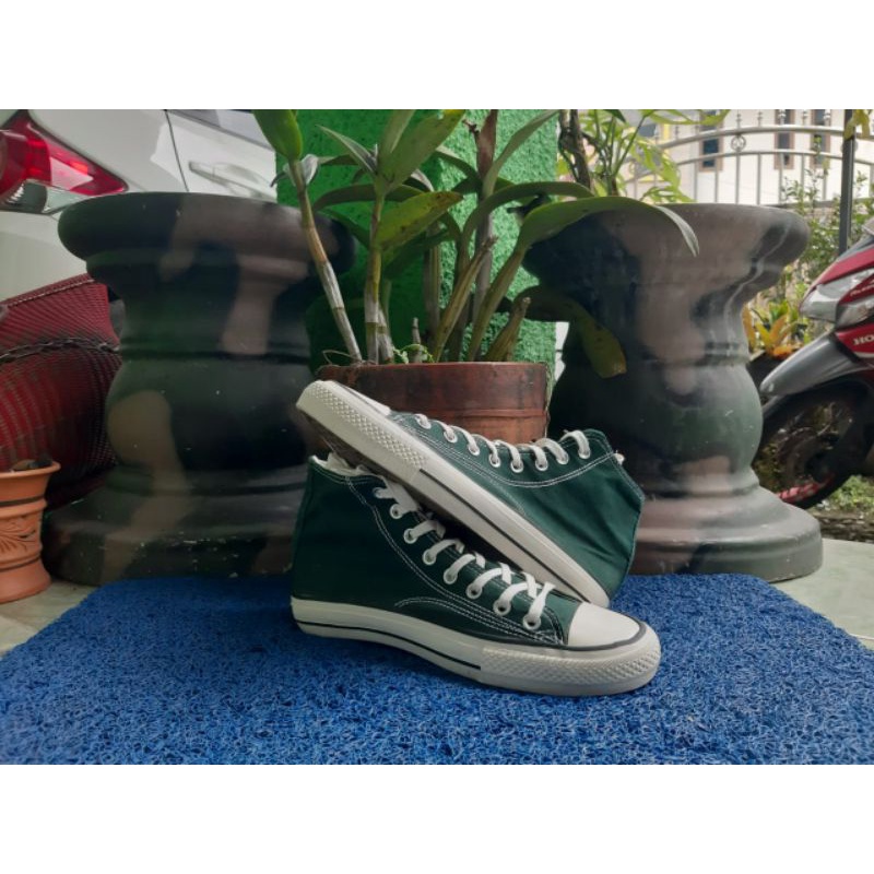 SEPATU CONVERSE 70S CHUCK TAYLOR HIGH ARMY SIZE 44 SECOND