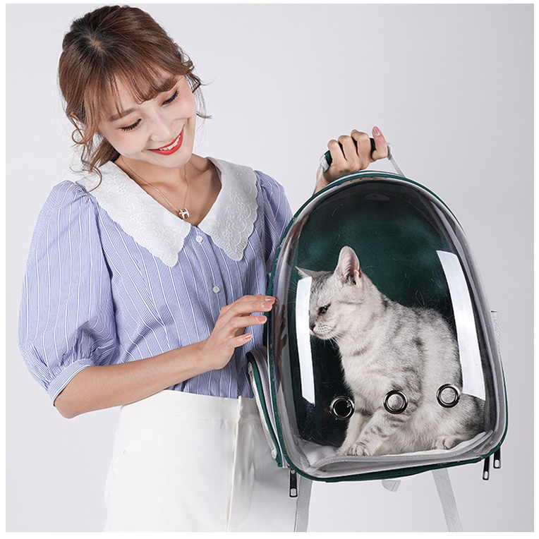 Tas Kucing Astronout Tas Transparan Tas Anjing Murah Travel Bag Pet Carrier Pet Rucksack